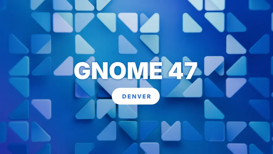 GNOME 47 Denver afişi